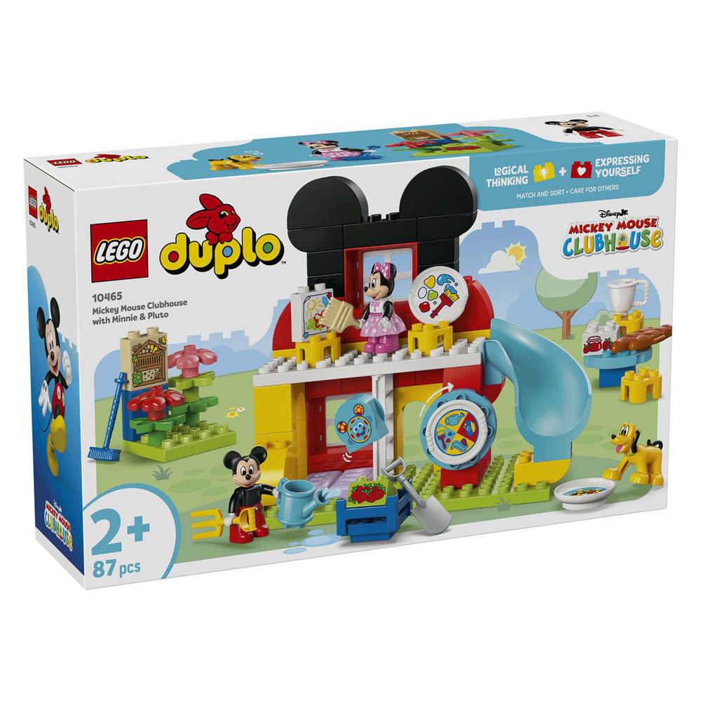 Lego Duplo 10465 La Casa Club de Mickey Mouse con Minnie y Plutón