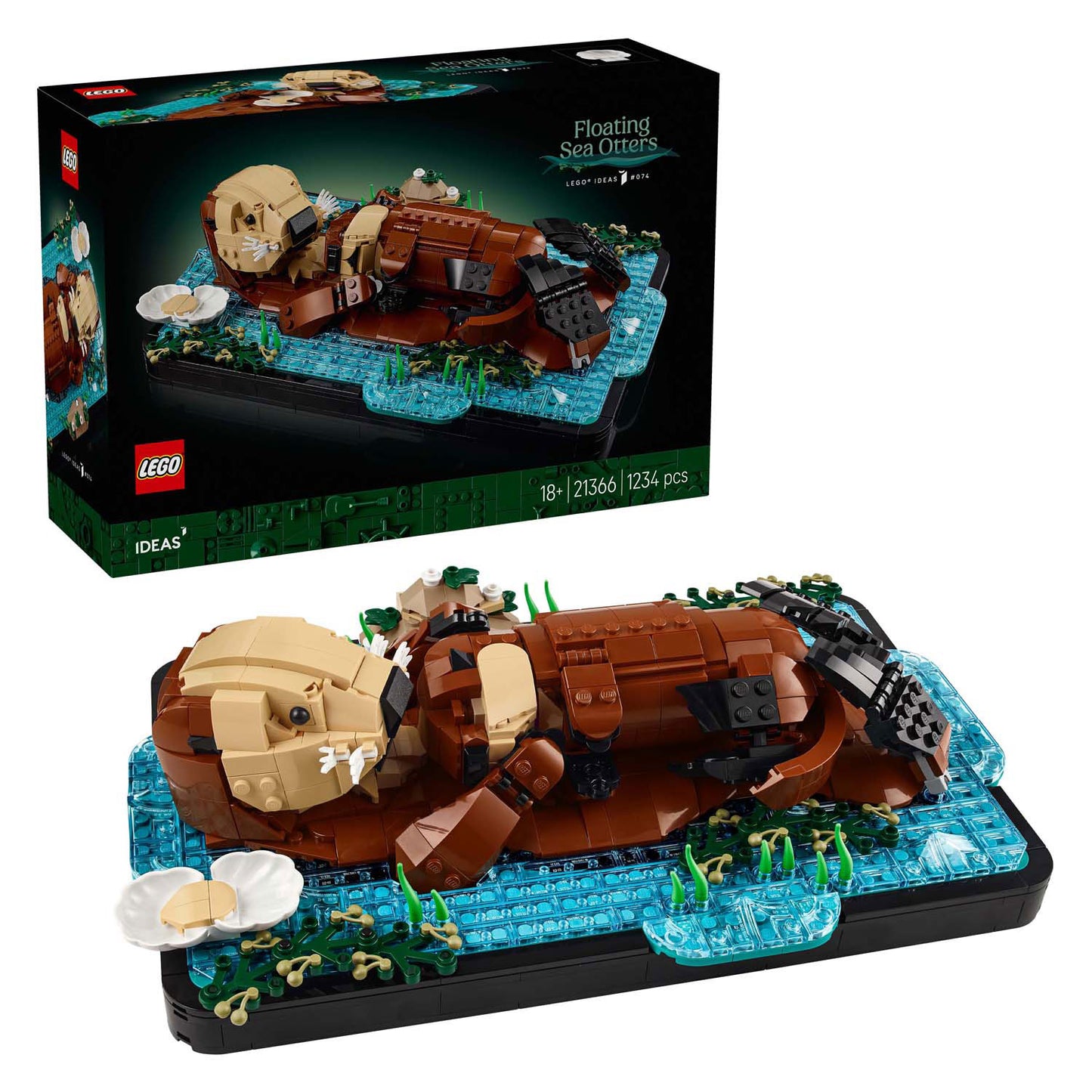 Lego ideas 21366 drijvende zeeotter