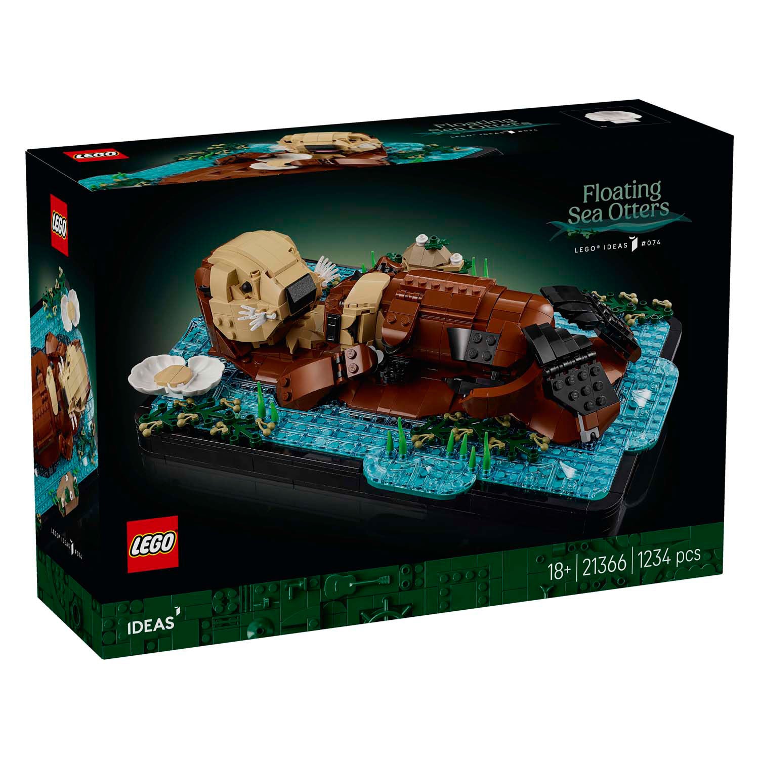 Lego ideas 21366 floating sea otter