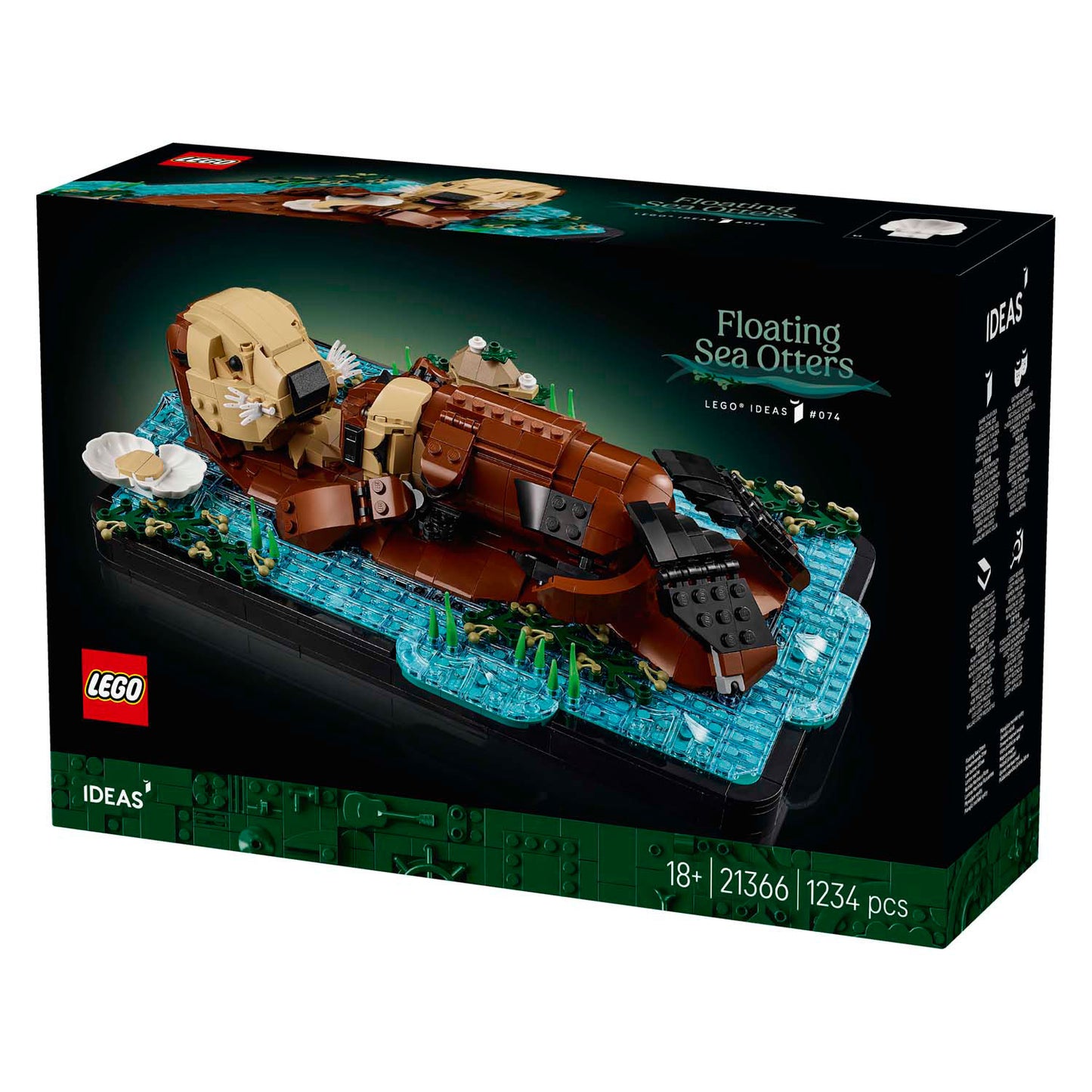 Lego ideas 21366 floating sea otter
