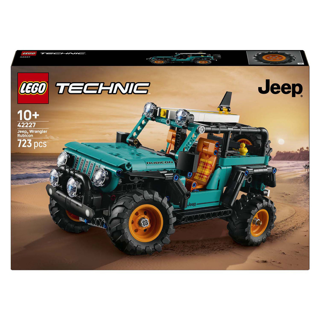 Lego Technic 42227 Vehículo todo terreno Jeep Wrangler Rubicon