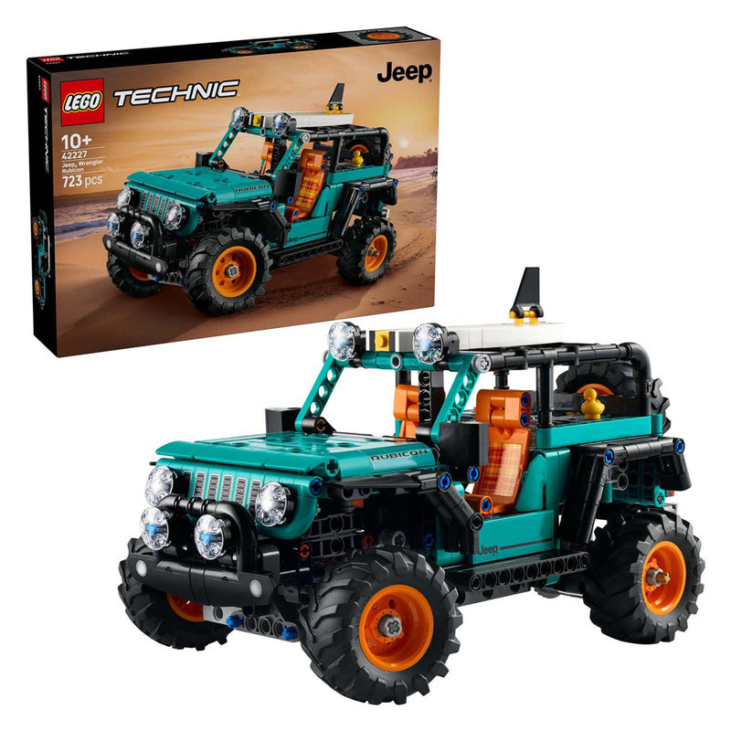 Lego technic 42227 jeep wrangler rubicon terreinwagen