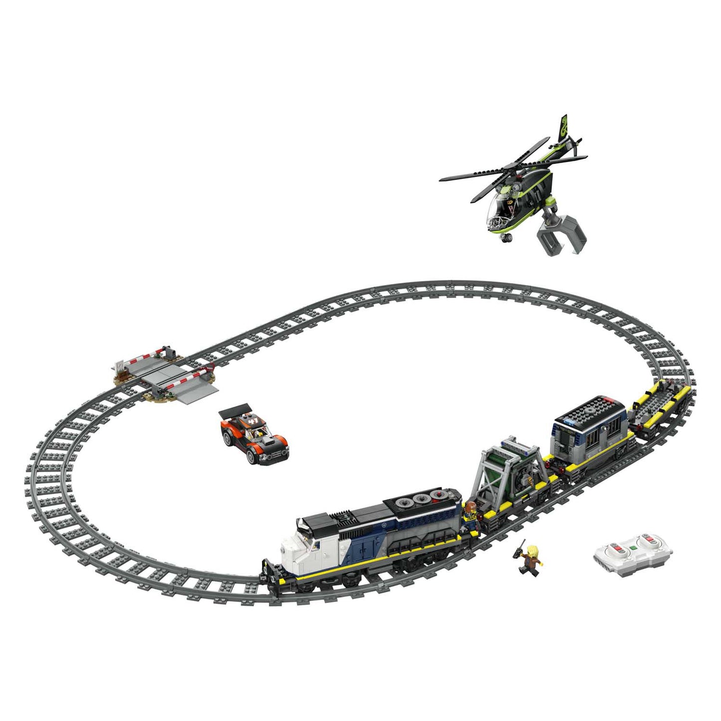 Lego city 60508 robo al tren de la policía