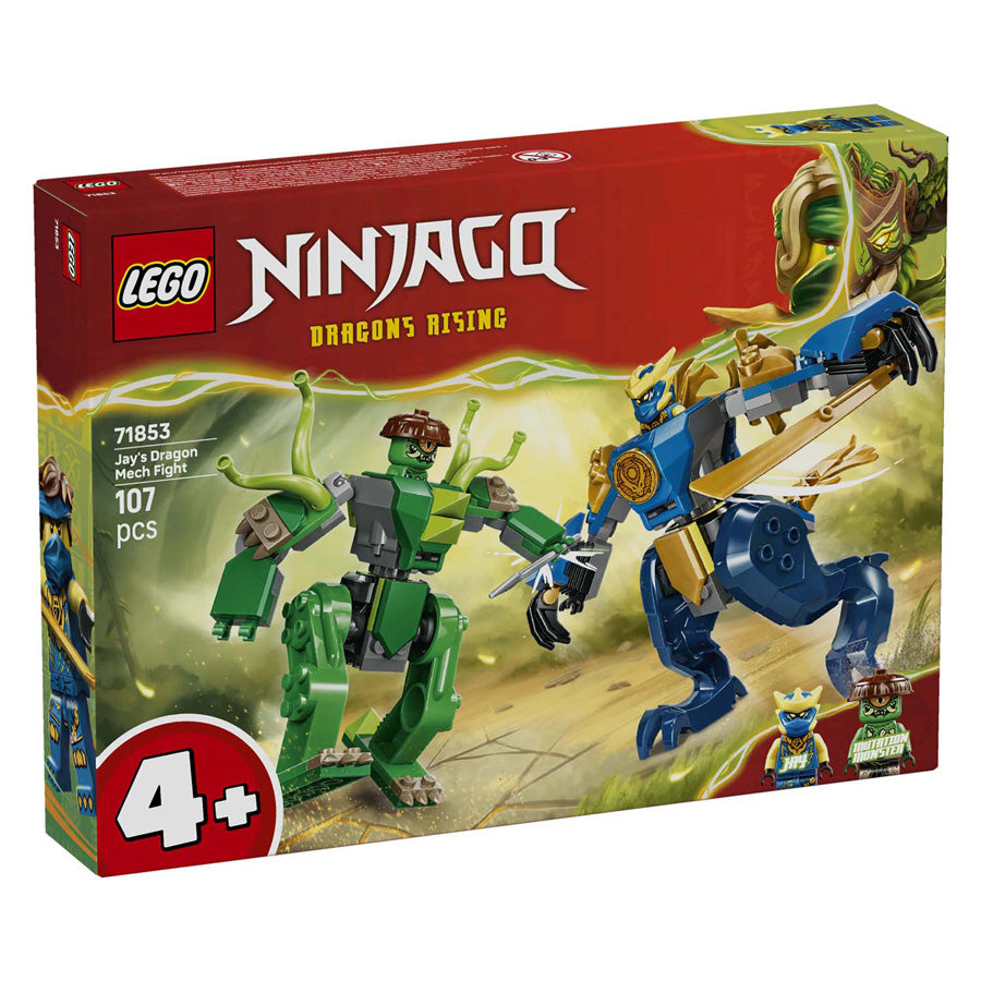 Lego ninjago 71853 batalla mecánica del dragón de jay