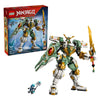 Lego ninjago 71860 15º aniversario: el robot gigante de lloyd