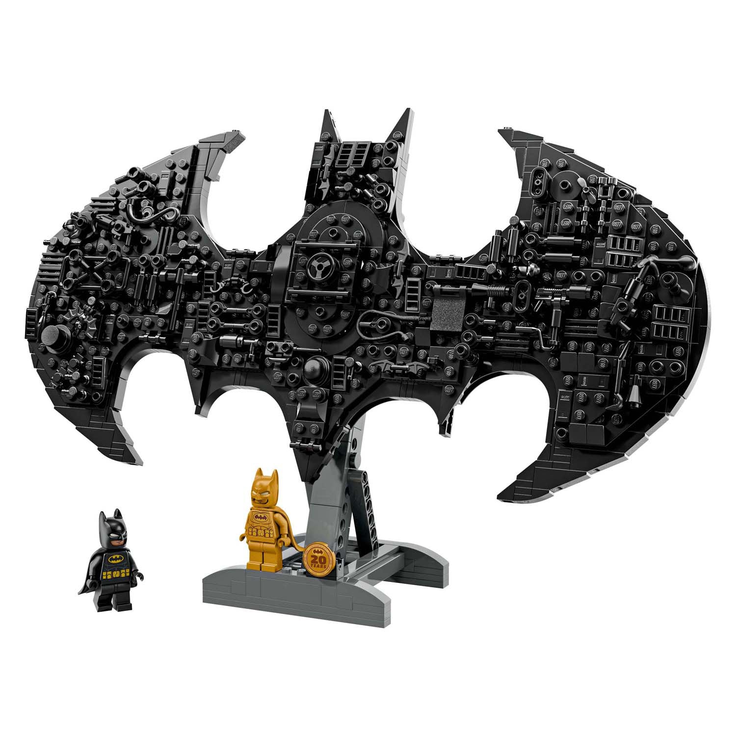 Lego superhéroes 76330 logotipo de batman