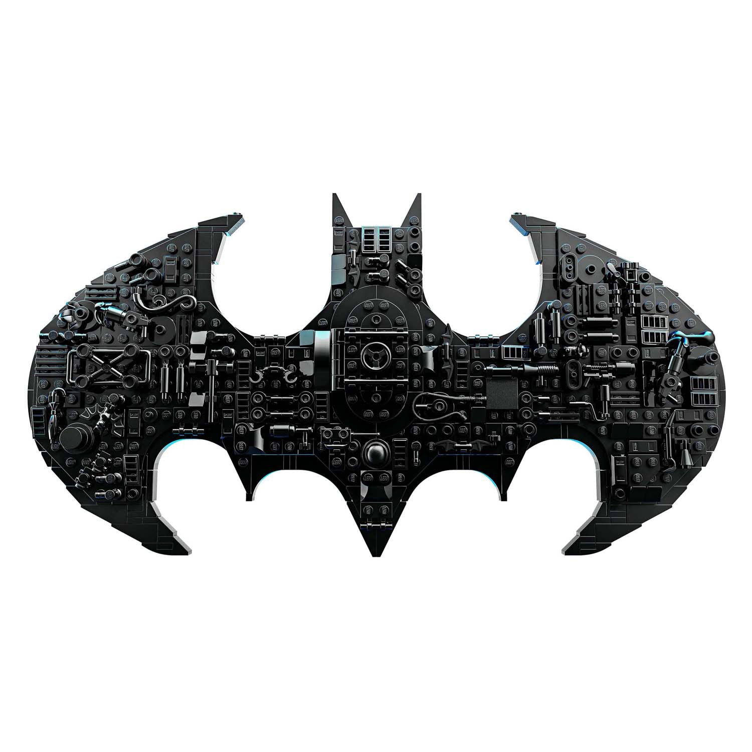 Lego superhéroes 76330 logotipo de batman