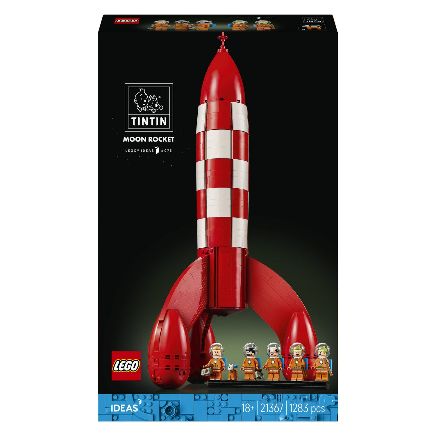 Lego ideas 21367 tintín cohete lunar