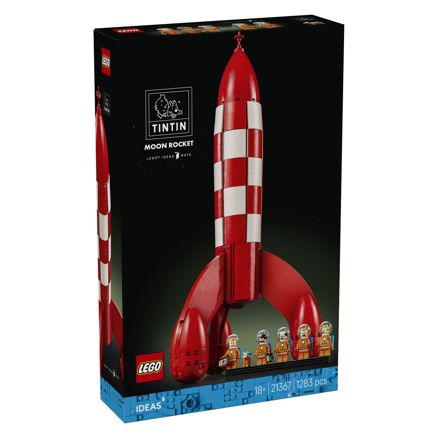 Lego ideas 21367 tintín cohete lunar