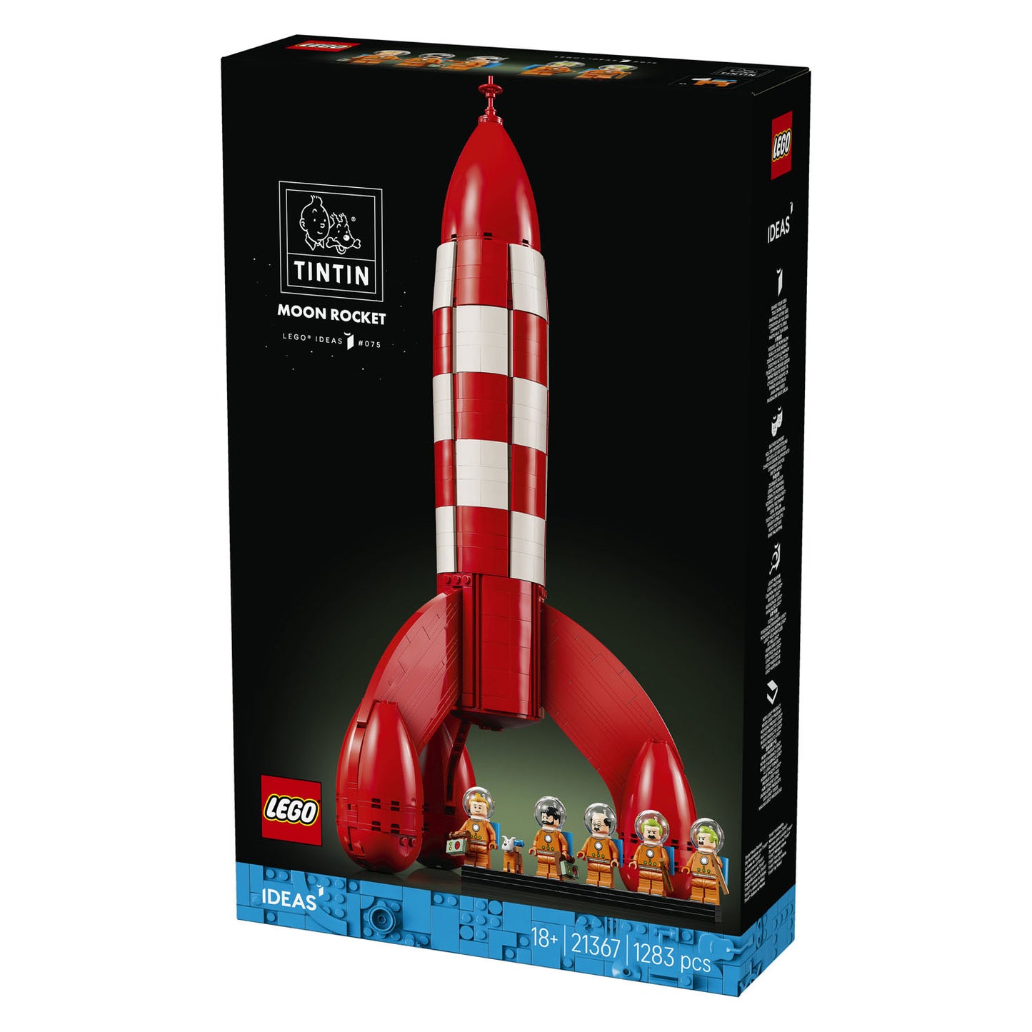 Lego ideas 21367 tintín cohete lunar