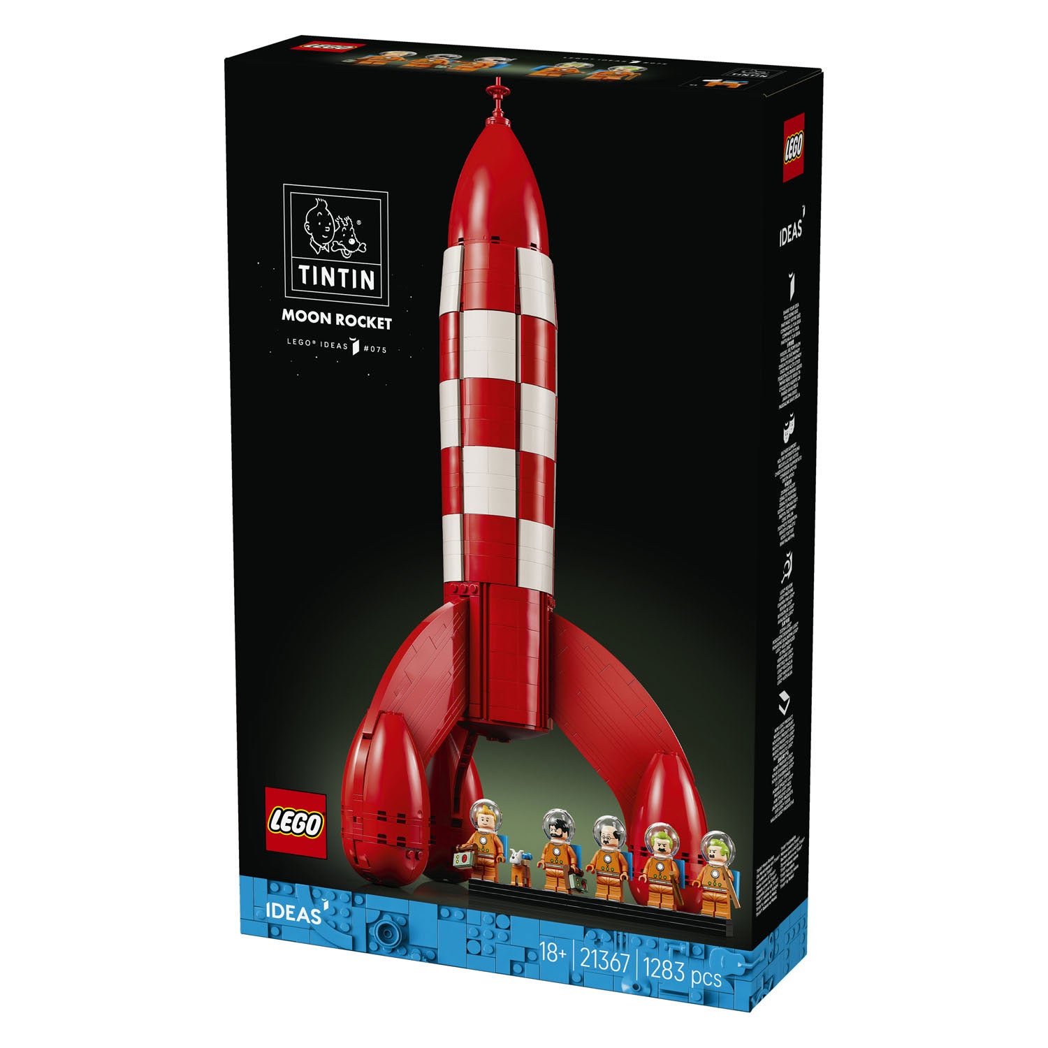 Lego ideas 21367 tintín cohete lunar