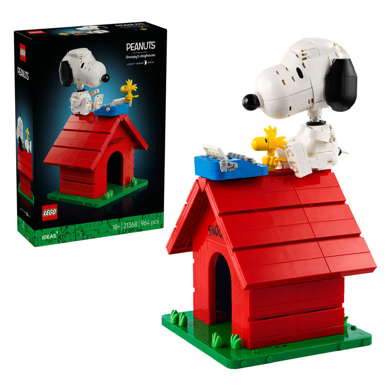 Lego ideas 21368 Noccioline: la cuccia di Snoopy