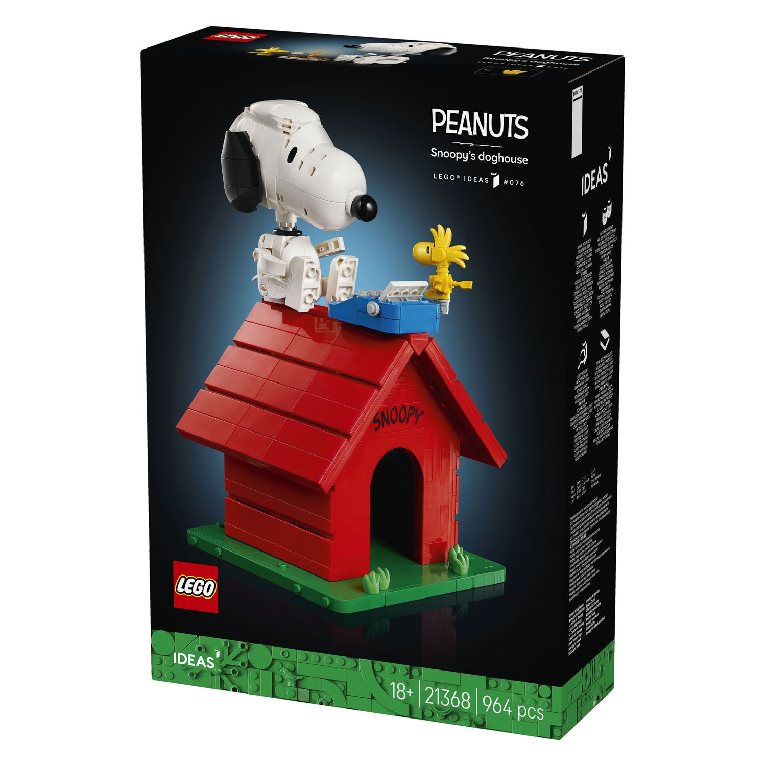 Lego ideas 21368 Noccioline: la cuccia di Snoopy
