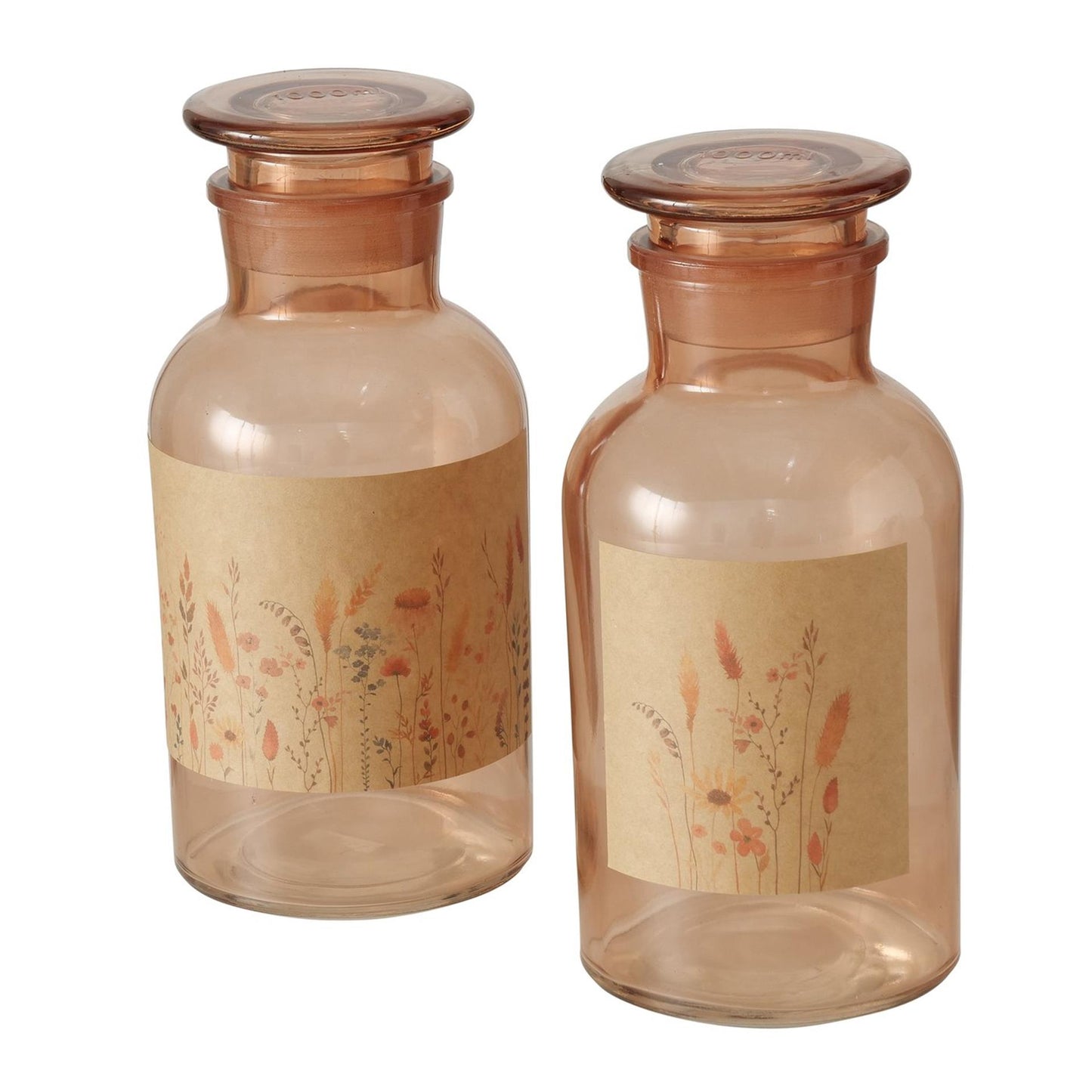 Boltze home boticario botella kornelia h22cm vidrio