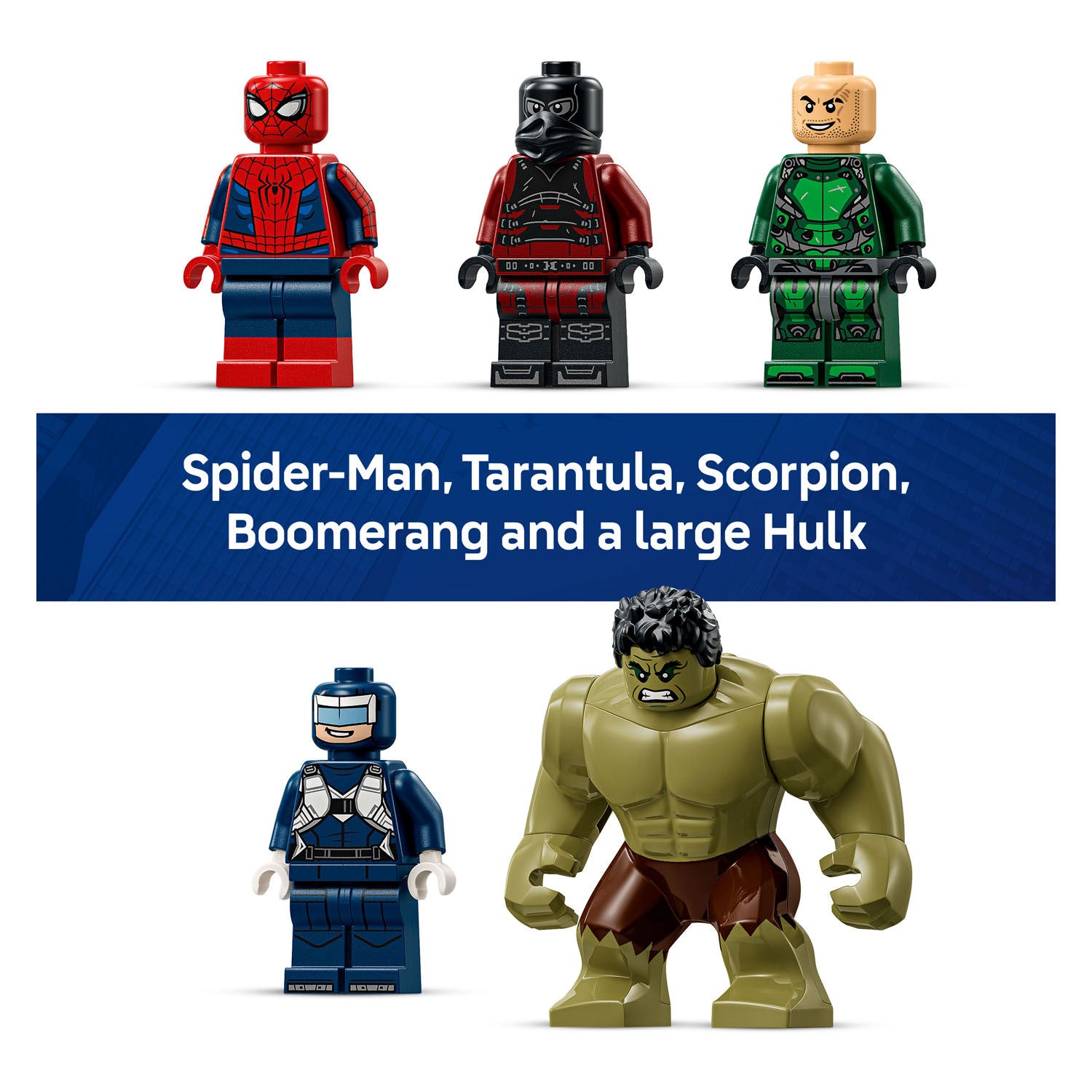 Lego superhéroes 76350 spiderman vs hulk