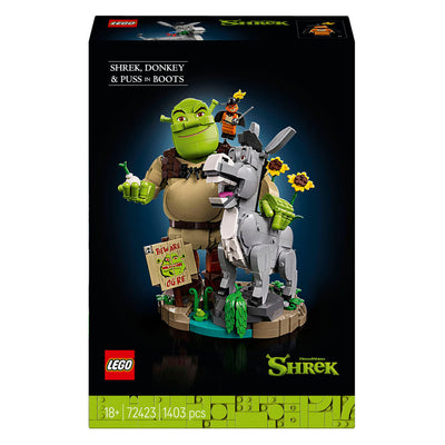LEGO ® Shrek: Shrek, l'asino e il gatto con gli stivali - 72423