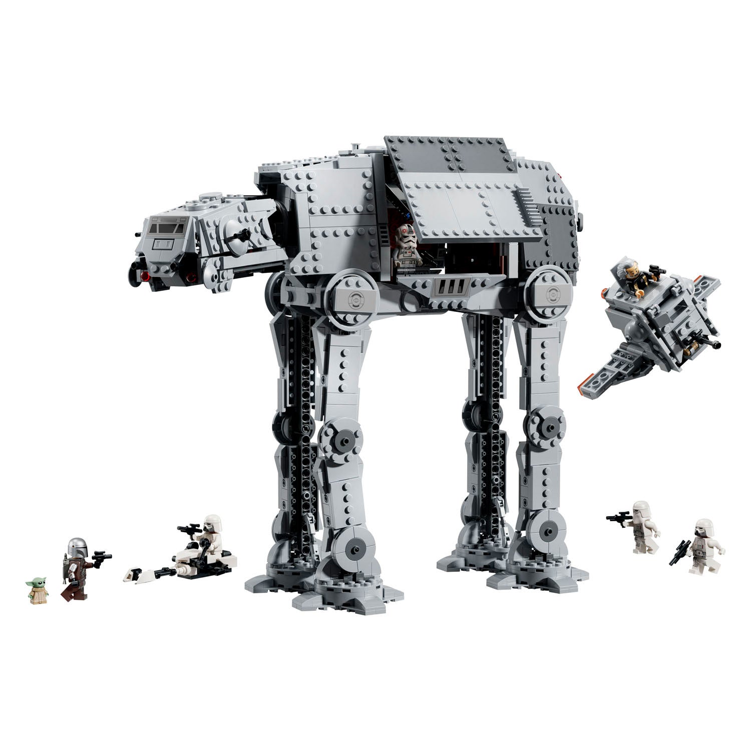 Lego Star Wars Imperial Remnant AT-AT con INT-4 kit de construcción para niños y decoración 75454