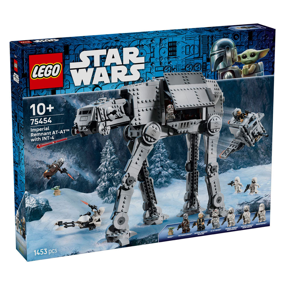 Lego Star Wars Imperial Remnant AT-AT con INT-4 kit de construcción para niños y decoración 75454