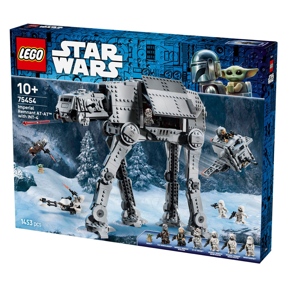 Lego Star Wars Imperial Remnant AT-AT con INT-4 kit de construcción para niños y decoración 75454