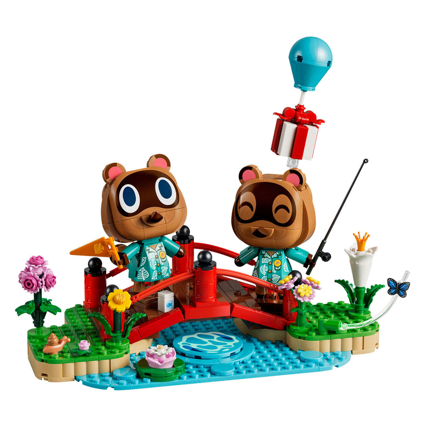 Lego animal crossing day off with timmy and tommy game toys for children 77059