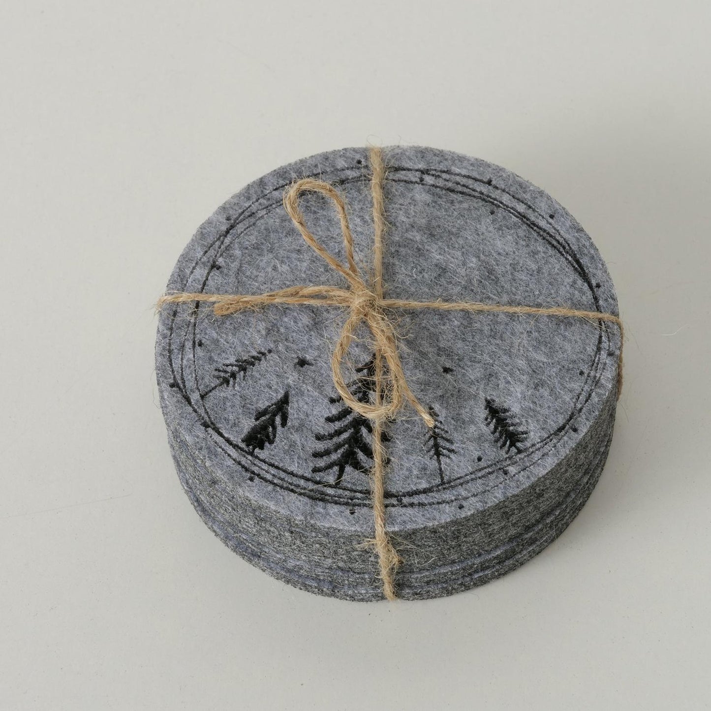 Boltze sottobicchiere domestico Oslo 6 pezzi d10 cm in feltro