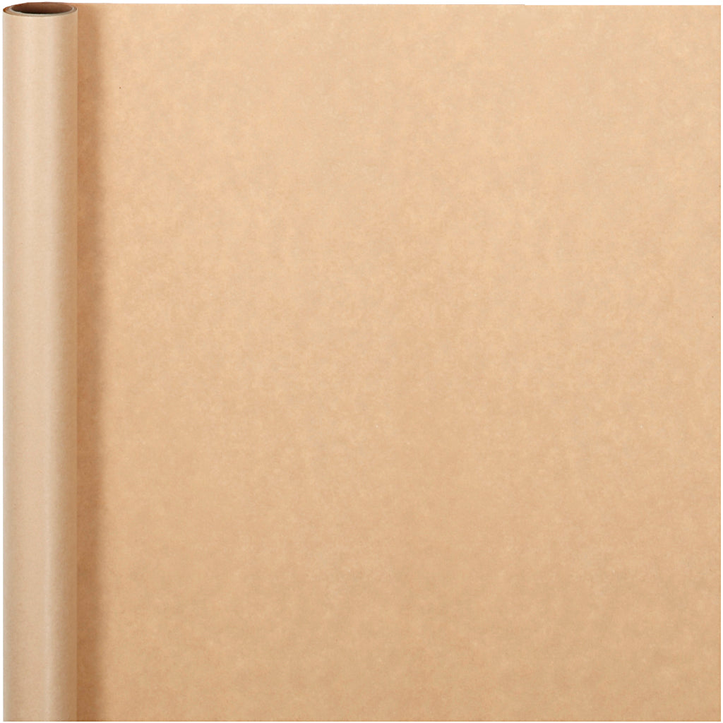 Cadeaupapier, b: 50 cm, 60 gr, beige, 5 m 1 rol
