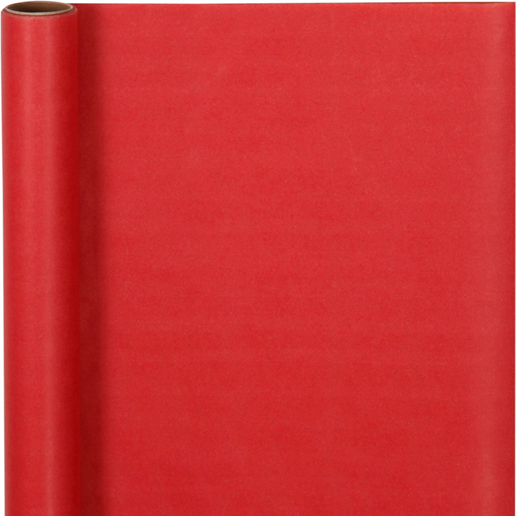 Carta da regalo Vivi Gade, larghezza: 50 cm, 60 g, rossa, 5 m 1 rotolo