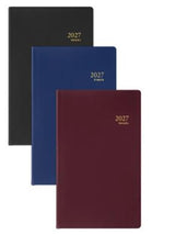 Brepols zakagenda breplan week 2027 seta zwart blauw rood 9x16cm - afbeelding 1