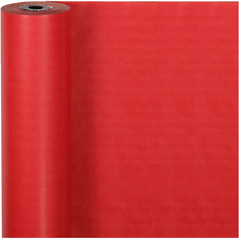 Carta da regalo Vivi gade, l: 50 cm, 60 g, rosso, 100 m 1 rotolo
