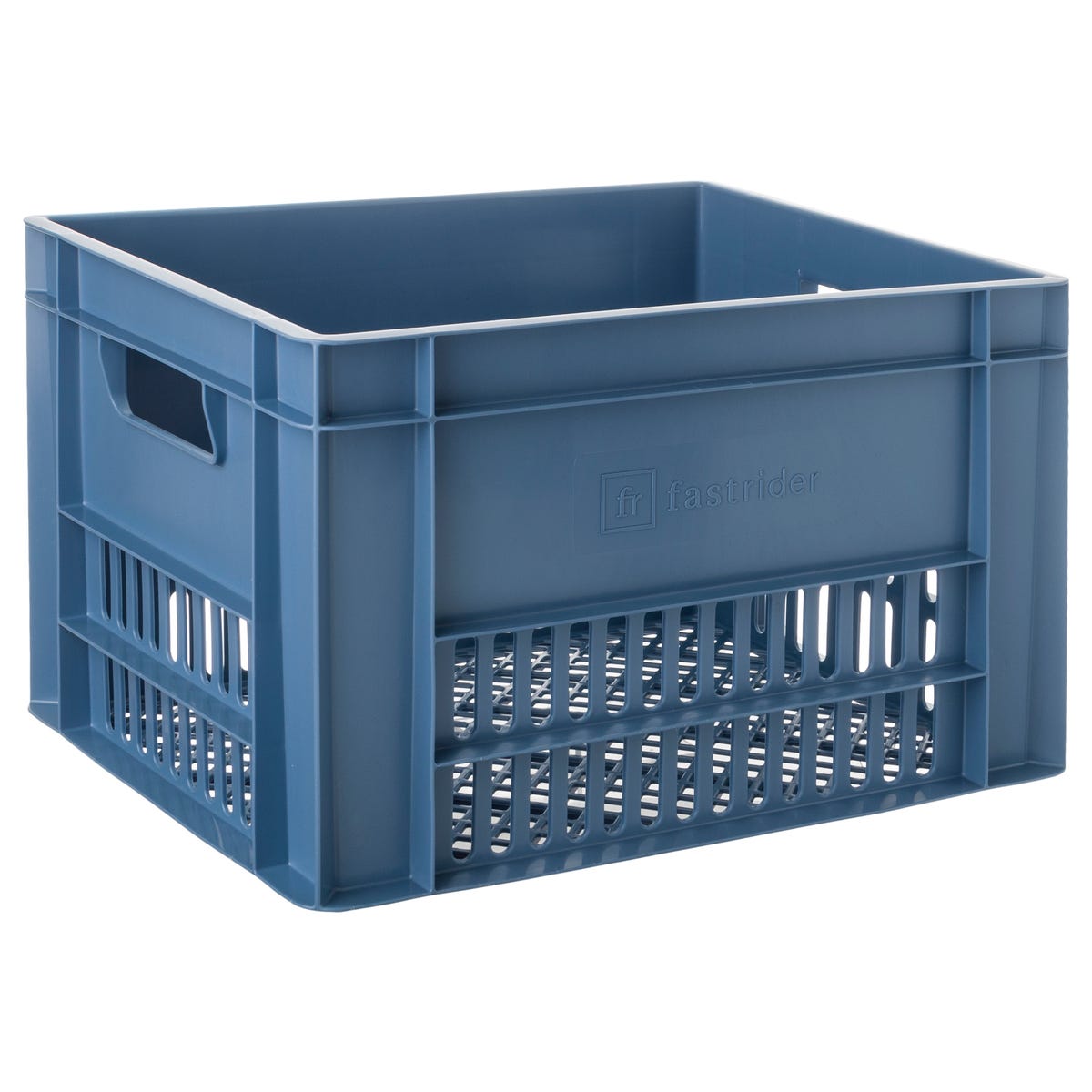 Cajón para bicicleta Fastrider grande azul-gris