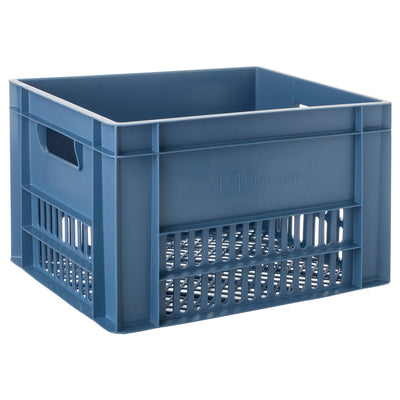 Fastrider bicycle crate large blue-gray