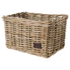 Fastrider zeno rotan fietsmand - naturel - 17l - handgemaakt