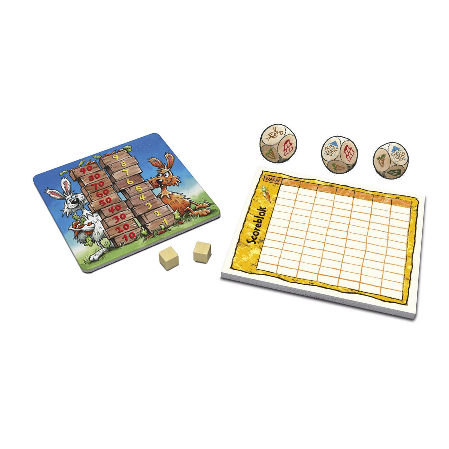 999games 999 konijnen hokken dobbelspel