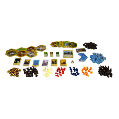 999Games Catan Expansión de comerciantes y juego de mesa bárbaro