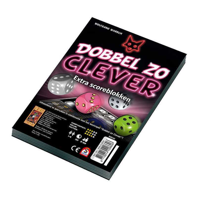 999games 999 games scoreblokken dobbel zo clever, 2st.