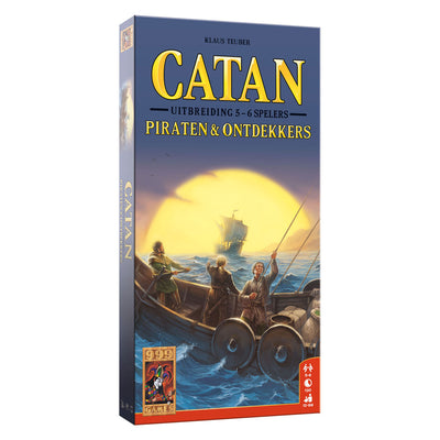 999Games Catan: Expansion Pirate Discoverers 5 6 jugadores Juego de mesa