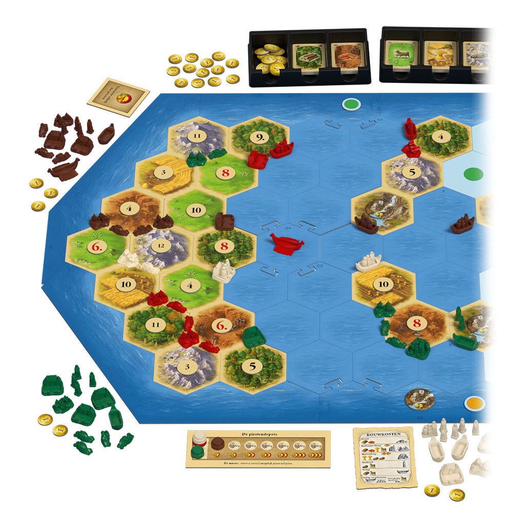 999 -Games Catan: espansione Purchers pirata 5 6 giocatori di gioco da tavolo