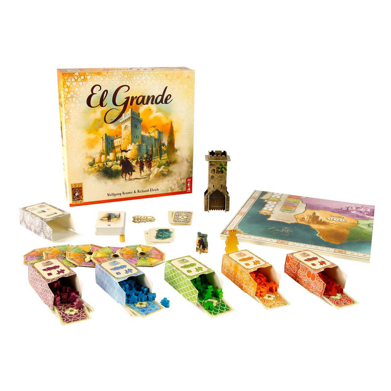 999 partite 999 partite El Grande Board Game