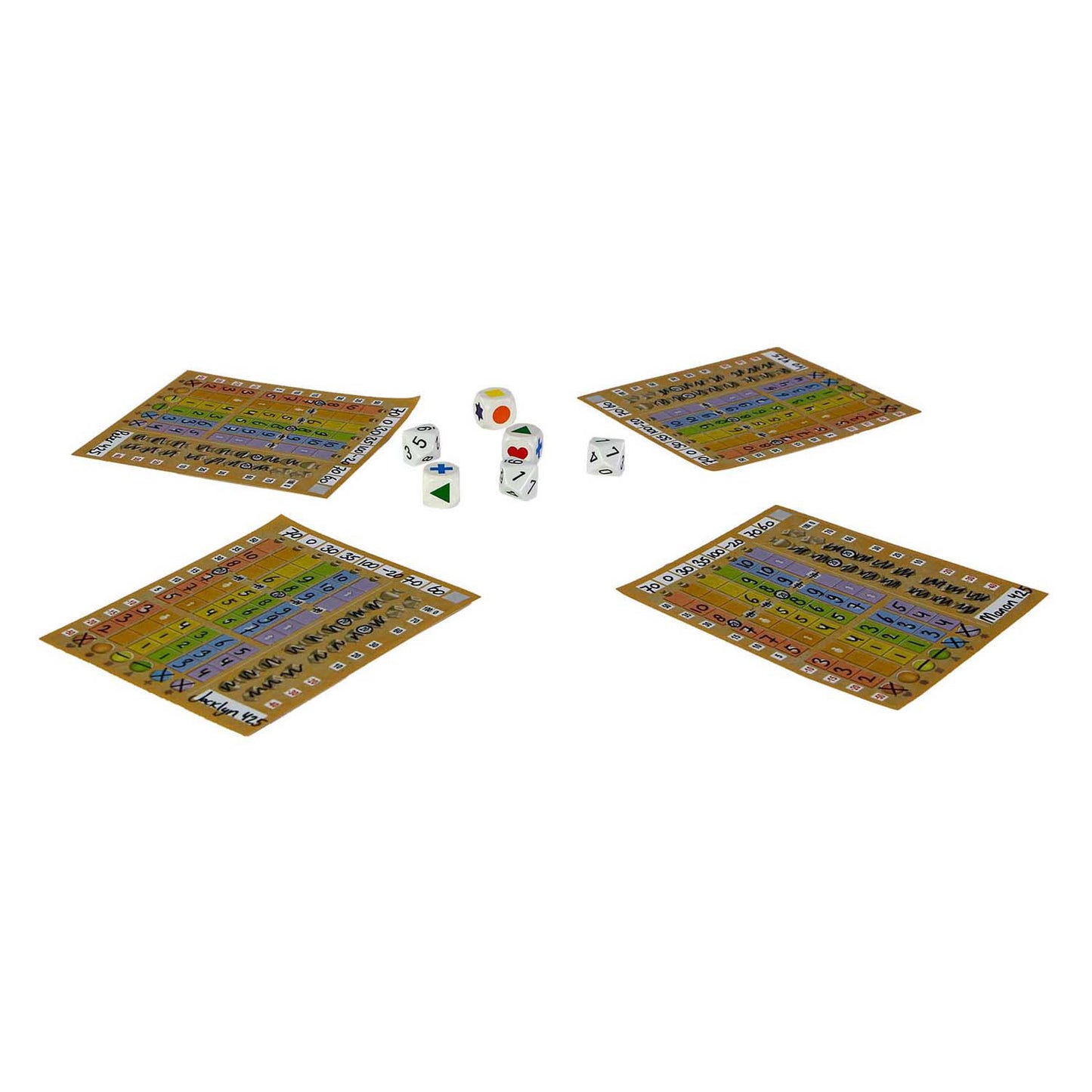 999Games 999 Juegos Perdidos Ciudades: Roll Write Dice Game