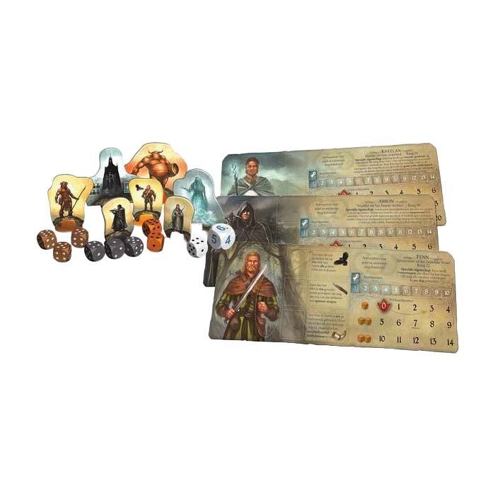 999games 999 games de legenden van andor: nieuwe helden 5 6 uitbreiding bordspel - coöperatief spel