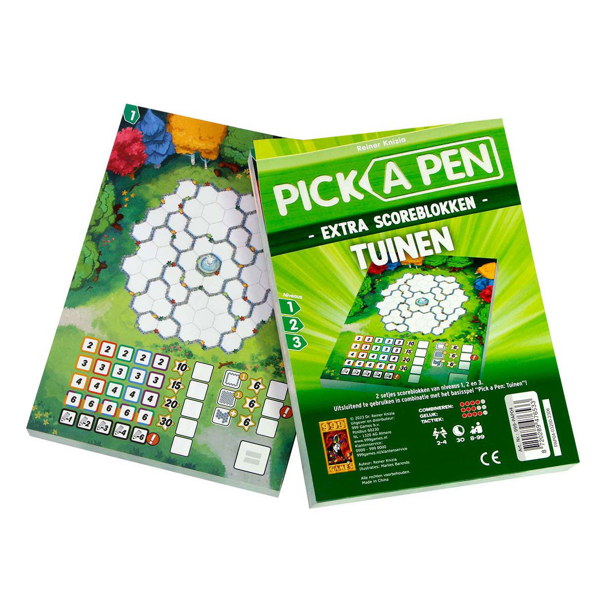 999 Giochi 999 partite Scegli un Pen Gardens Score blocchi, 2 °.