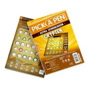 999games 999 games pick a pen crypten scoreblokken, 2st. - afbeelding 2