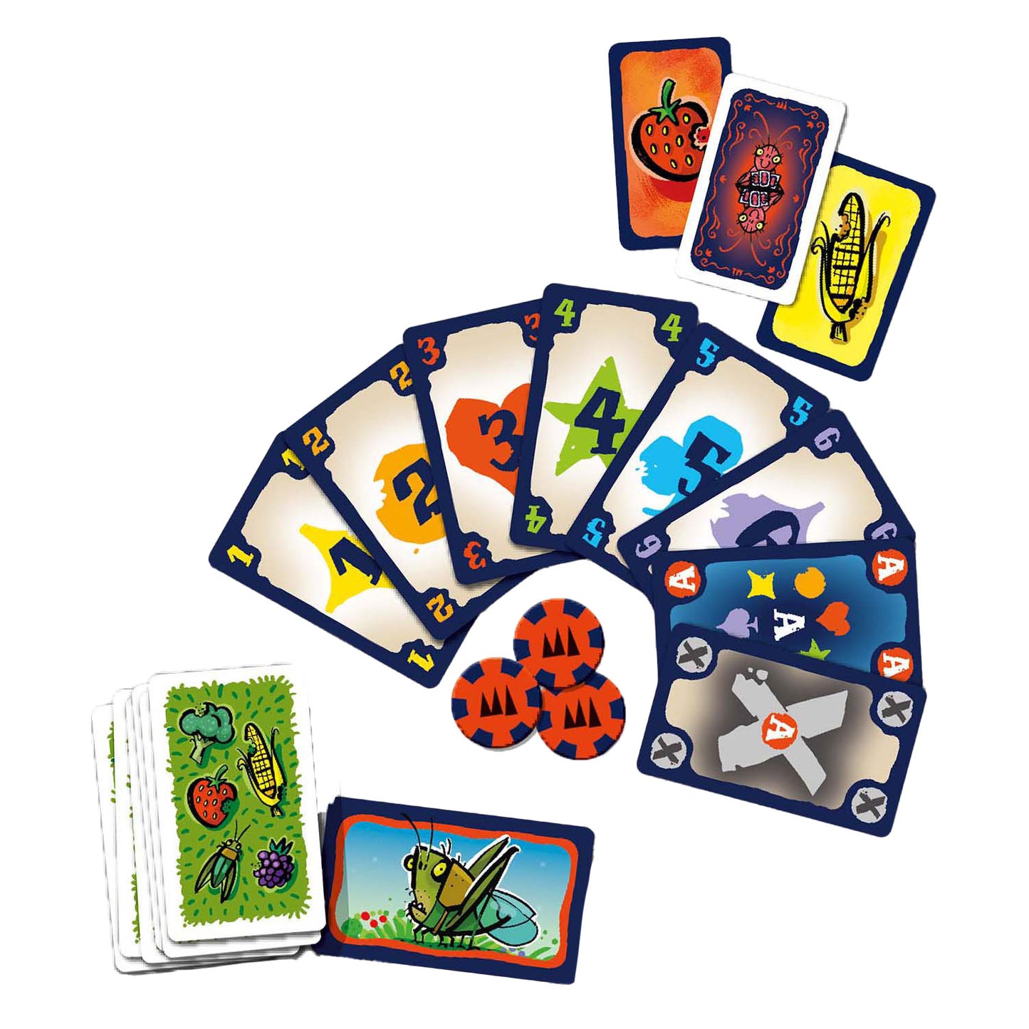 999 partite 999 partite Sprinkhaanenpoker Card Game