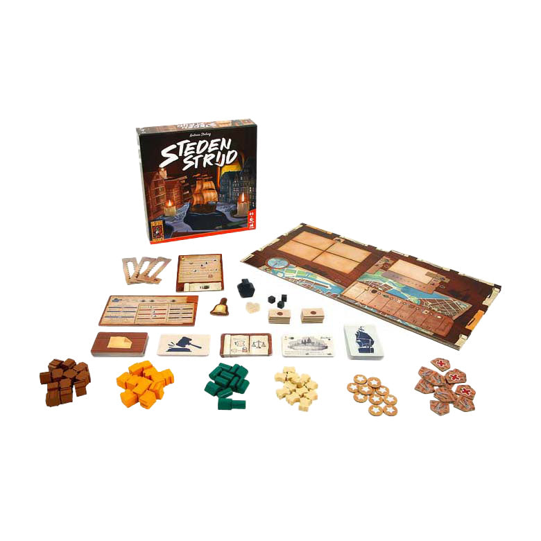 999games 999 games stedenstrijd bordspel
