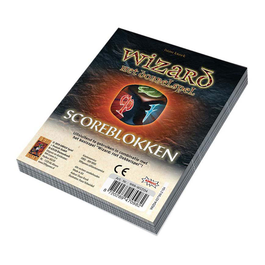 999gaames 999 Games Scoreblokken Wizard Dobbelspel, 3 °.