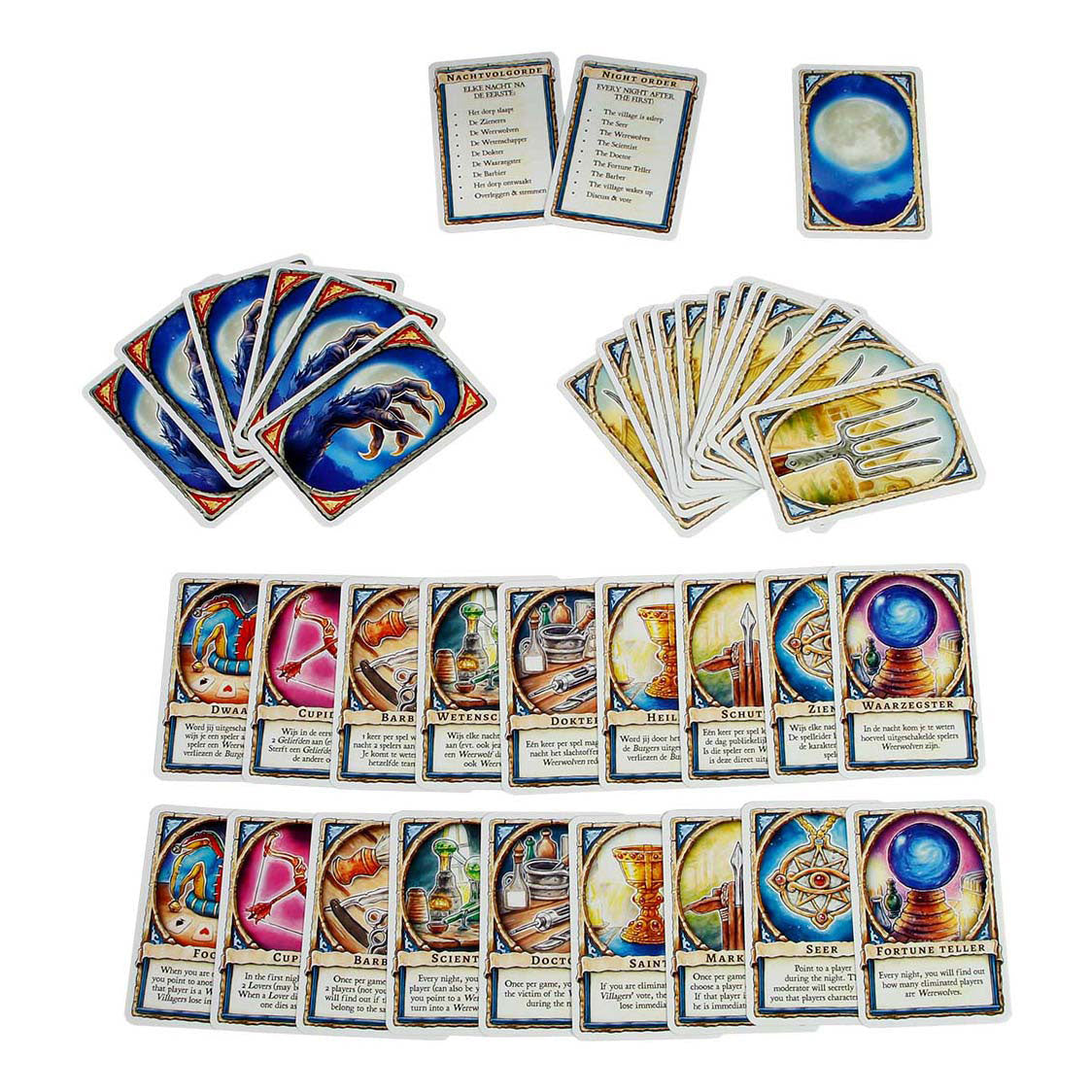 999Games 999 Juegos Unmasker de Weerwolven Card Game