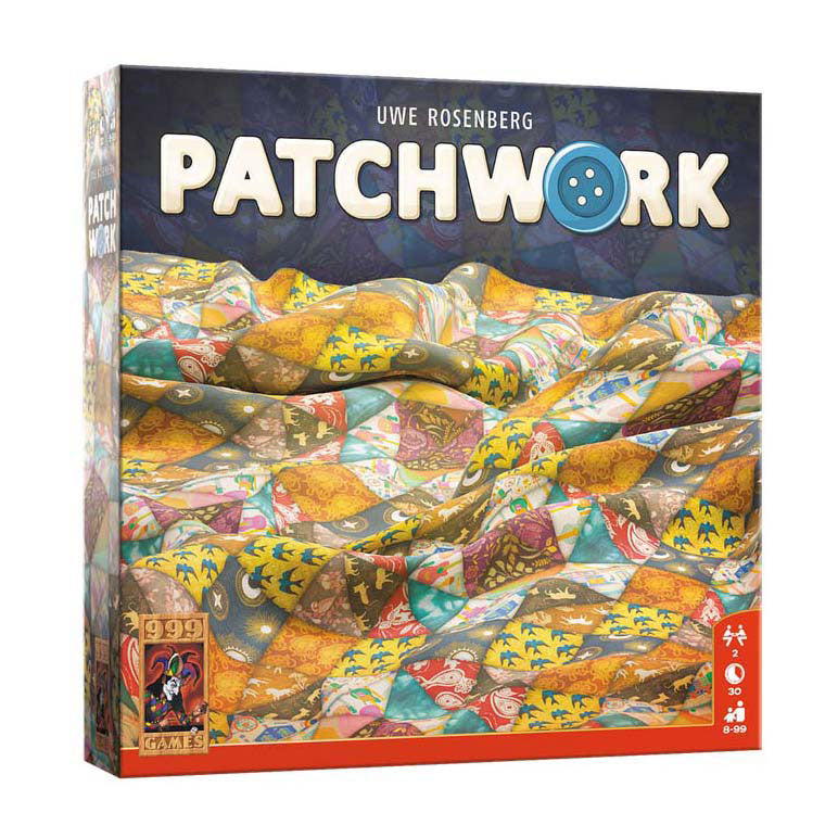 999games Juego de mesa patchwork de 999 juegos - 2 jugadores