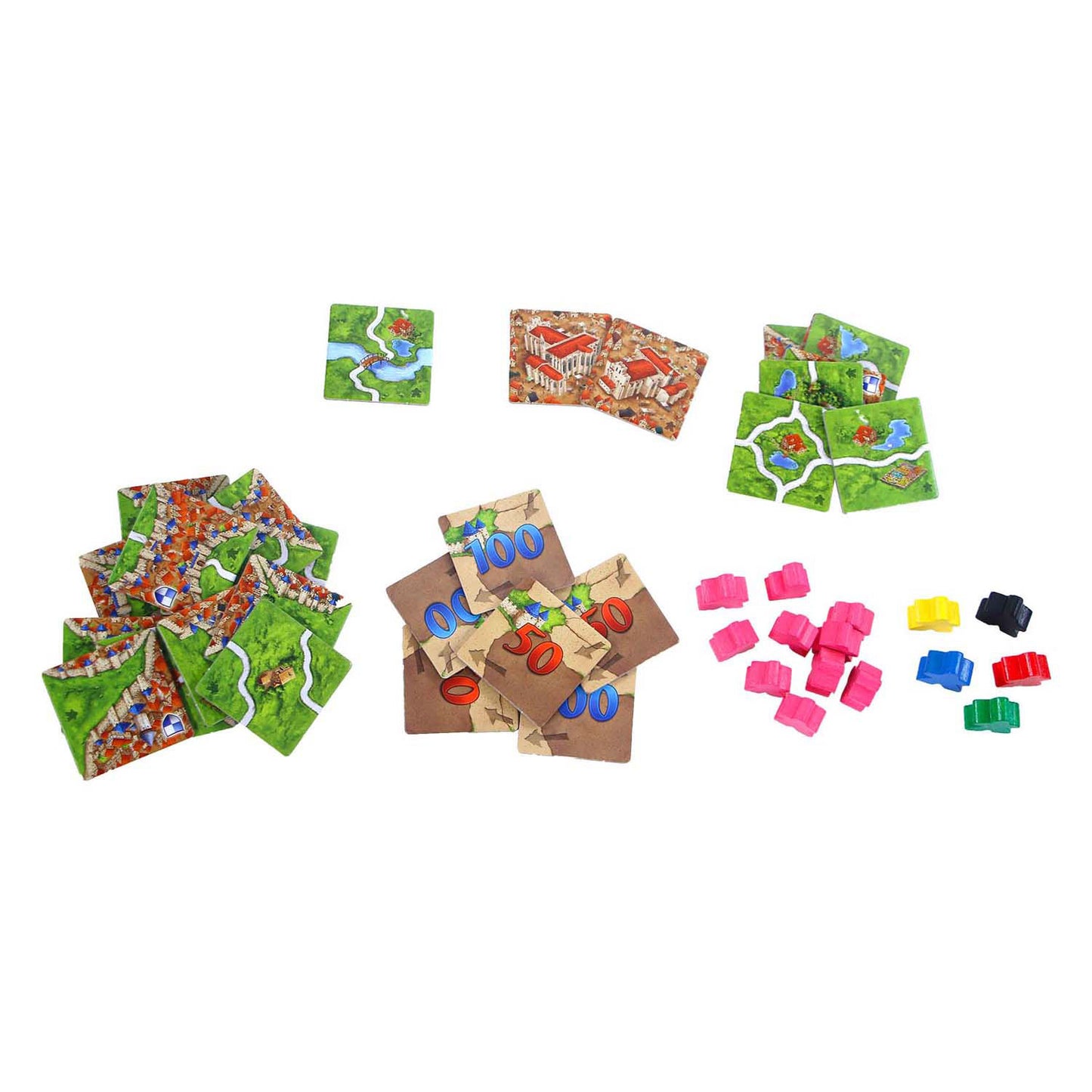 999games 999 games carcassonne kathedralen herbergen uitbreiding