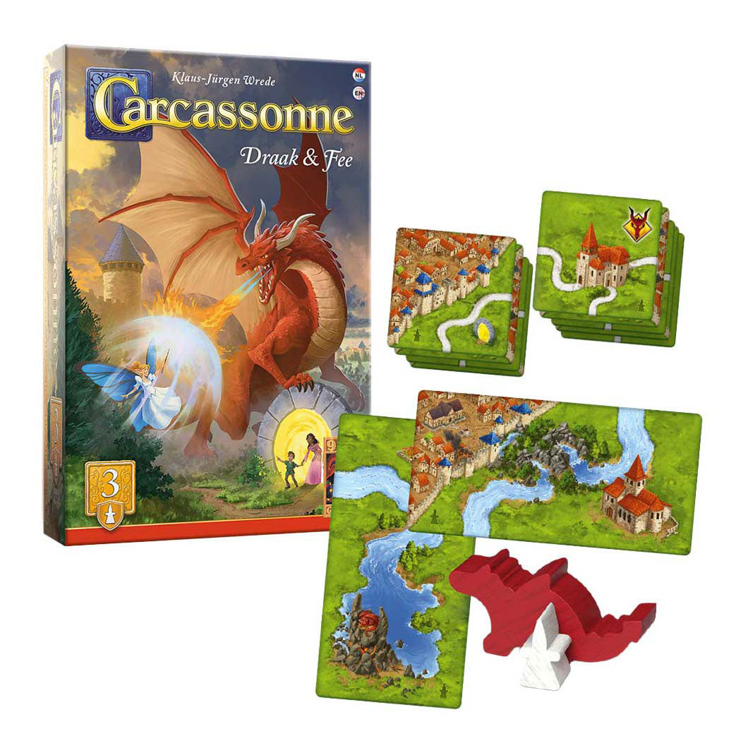 999games Espansione della fata del drago di carcassonne 999 giochi