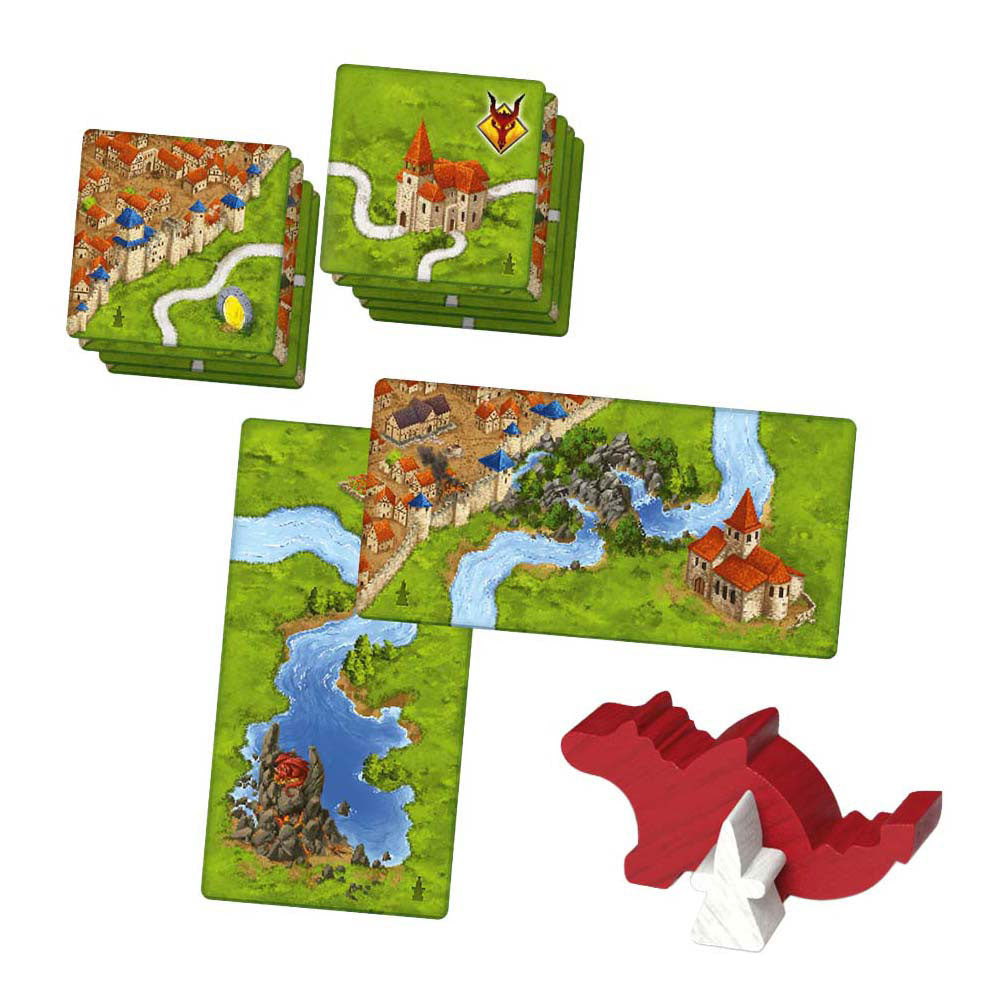 999games 999 juegos carcassonne dragón hada expansión